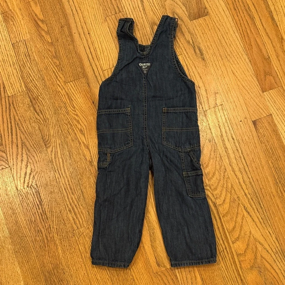 OshKosh B'gosh Dark Blue Overalls